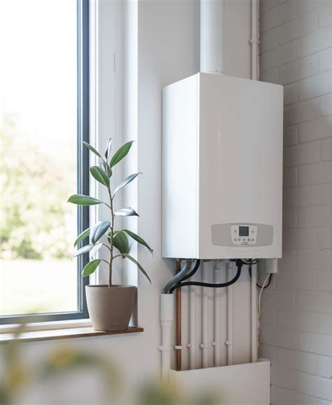 Installation d'une chaudière électrique murale dans une cuisine