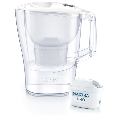 Illustration d'une carafe filtrante Brita remplie d'eau