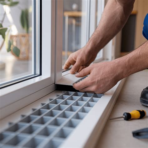 Outil pour la découpe de fenêtre pour une grille d'aération