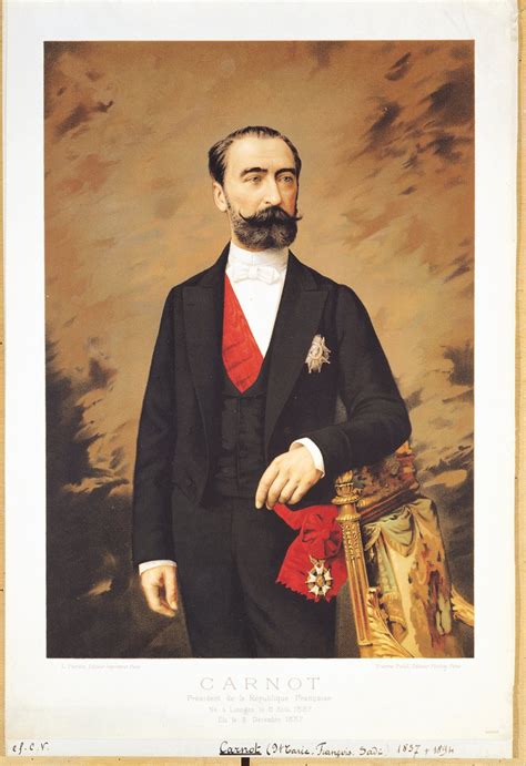 Portrait de Sadi Carnot