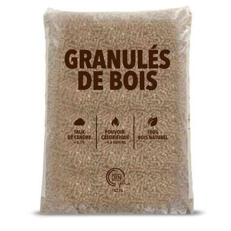 Sac de granulés de bois pour barbecue