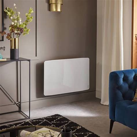 Radiateur radiant Campa avec façade en verre