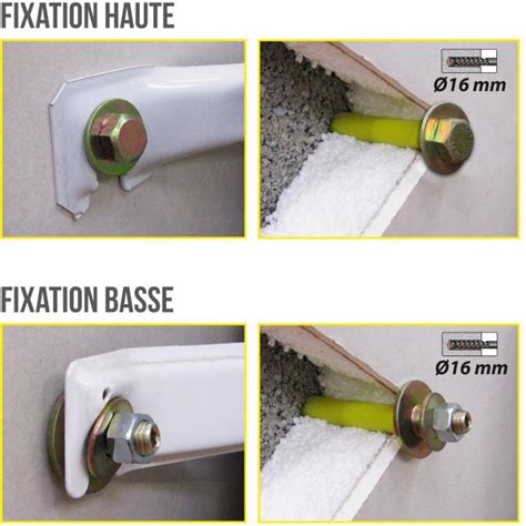 Plaque de fixation murale pour chauffe-eau