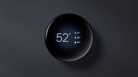 Design du thermostat Google Nest