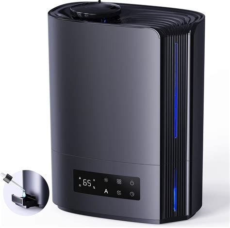 Diagramme des composants d'un humidificateur à ultrasons