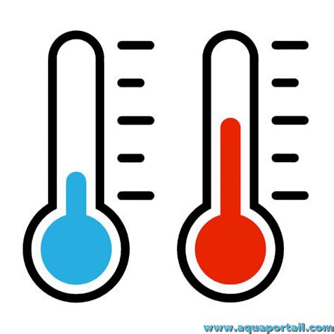 Thermomètre indiquant une différence de température