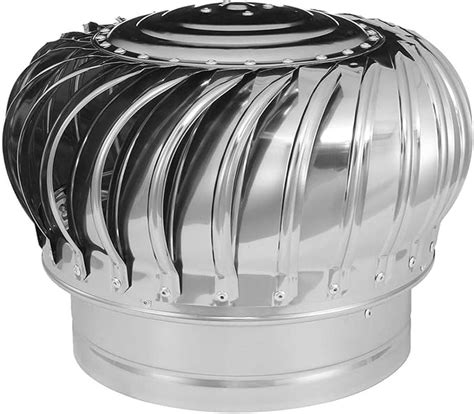 Extracteur de fumée statique rotatif sur une sortie de toit