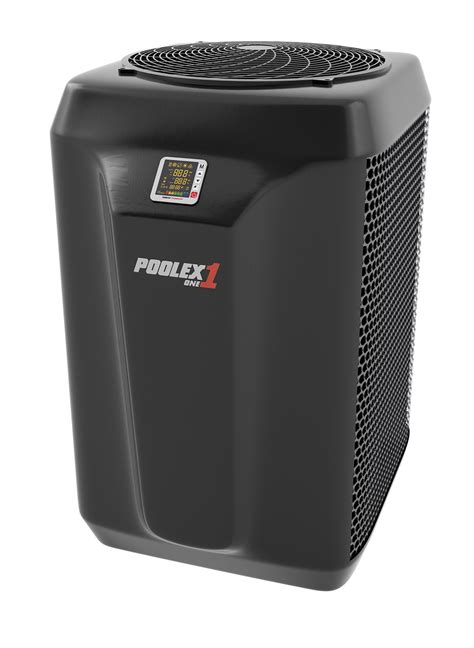 Pompe à chaleur Poolex installée près d'une piscine