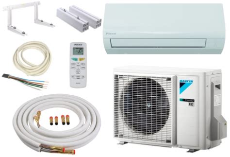 Schéma d'un kit climatisation prêt à poser