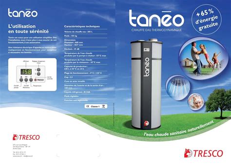 Chauffe-eau thermodynamique Taneo