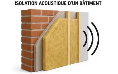 Graphique comparant l'isolation acoustique de différents types de ventilation
