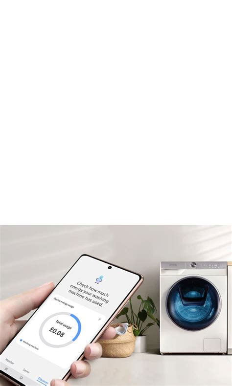 Interface de l'application SmartThings pour le contrôle du sèche-linge