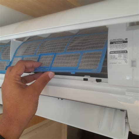 Filtres de climatiseur encrassés