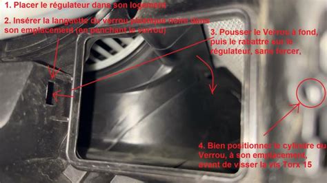 Schéma d'un pulseur de ventilation automobile
