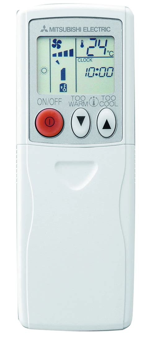 Exemple de télécommande Mitsubishi Electric