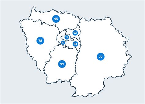 Carte de l'Île-de-France mettant en évidence Bondoufle