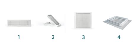Différents types de grilles de reprise pour climatisation gainable