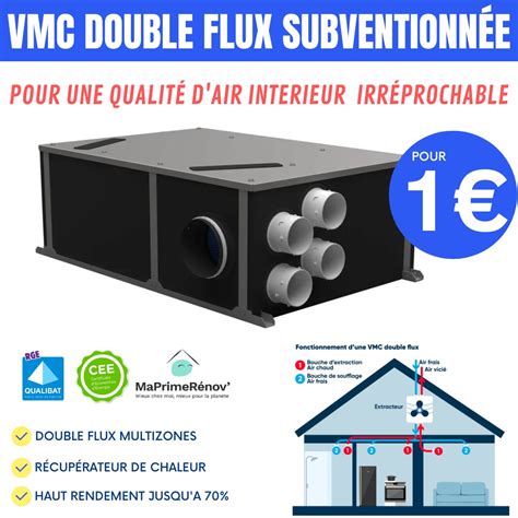 Interrupteur VMC double flux