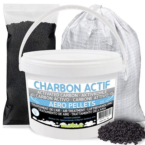 Granulés de charbon actif à base d'anthracite