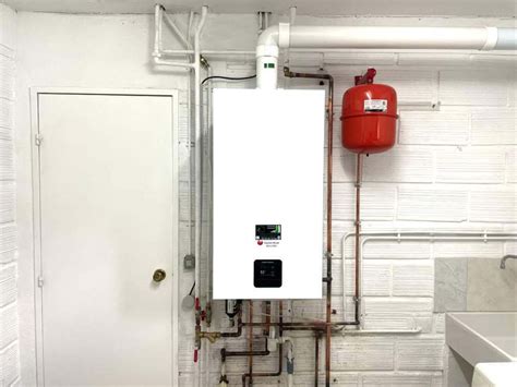 Chaudière à gaz moderne