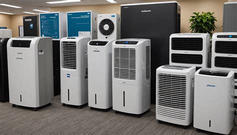 Schéma comparatif des systèmes de climatisation mobile et des rafraîchisseurs d'air