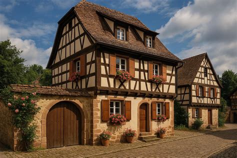 Rue typique de Digne-les-Bains avec des maisons anciennes