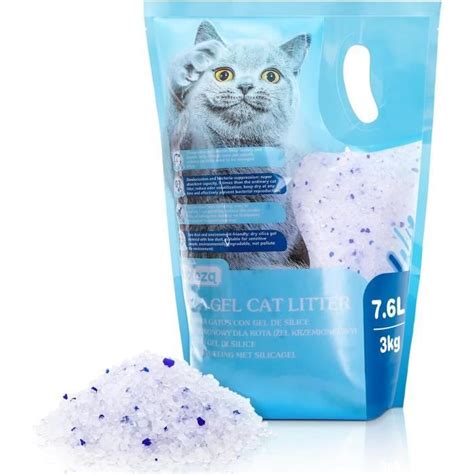 Litière pour chat en gel de silice