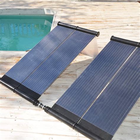 Principe de fonctionnement d'un chauffage solaire pour piscine