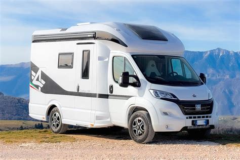 Représentation d'un camping-car avec zones de température distinctes