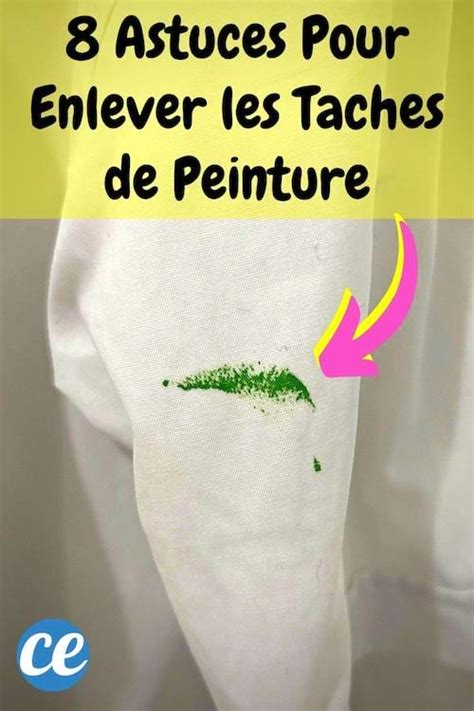 Infographie montrant les différentes étapes pour enlever une tache sur de la soie