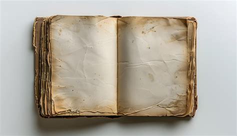 Exemple de livre ancien avec des taches d'humidité
