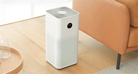 Interface de l'application Xiaomi Home pour le contrôle d'un purificateur d'air