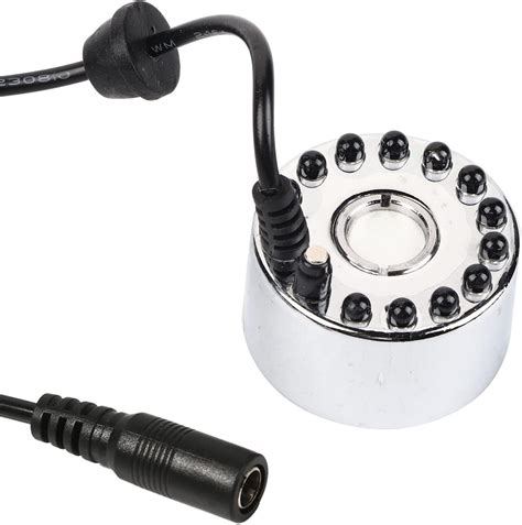 Fontaine décorative avec brumisateur ultrasonique et éclairage LED