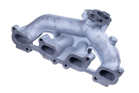 Illustration montrant l'accumulation de calamine dans un collecteur d'admission