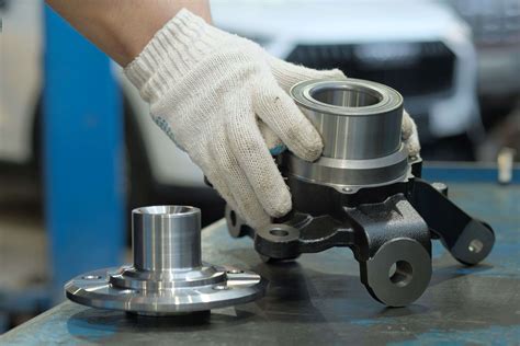 Infographie détaillant les étapes du montage d'un roulement par chauffage par induction