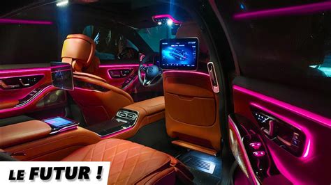 Intérieur Mercedes Classe S côté passager arrière