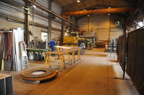 Atelier de travail de tôles