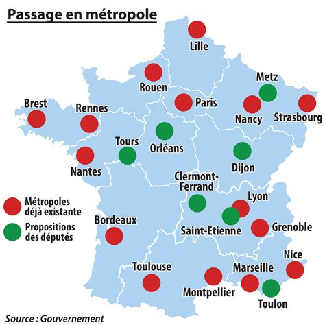 Carte de la Côte-d'Or avec étiquettes des principales villes