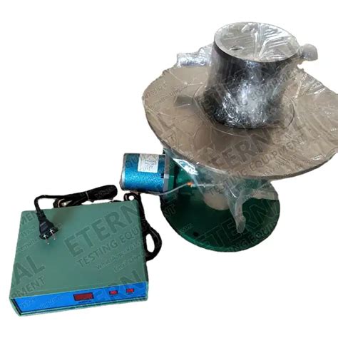 Test de table d'écoulement pour mortier