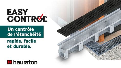 Gamme de produits EASY CONTROL® de HAURATON