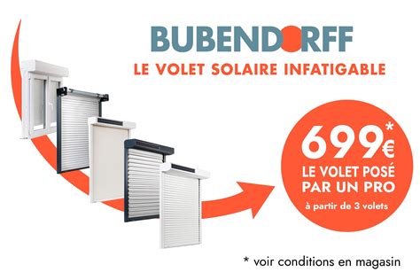 Volet roulant Bubendorff