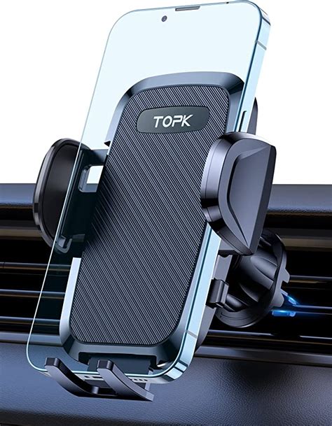Support téléphone voiture grille aération