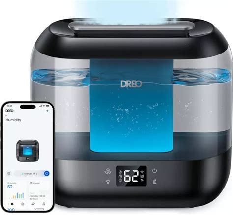 Humidificateur Dreo 4 L intelligent avec application mobile