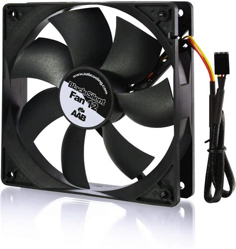 Vue éclatée d'un ventilateur de boîtier PC RGB