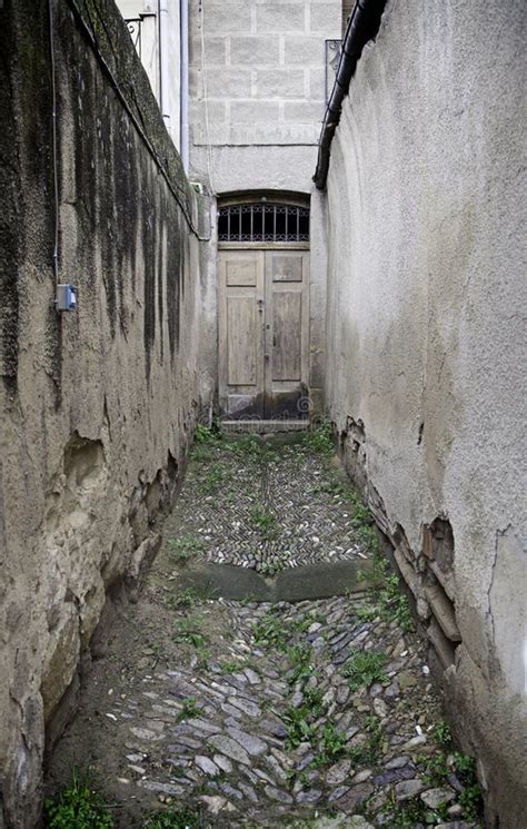 Représentation d'une rue médiévale insalubre