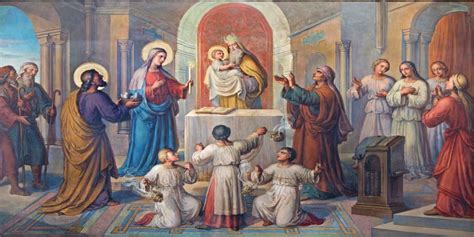 Représentation des rites juifs du Temple