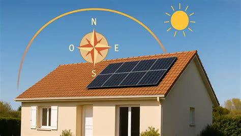 Maison passive avec panneaux solaires et orientation optimale