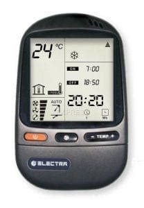 Schéma de la télécommande Airwell RC4 avec numérotation des touches