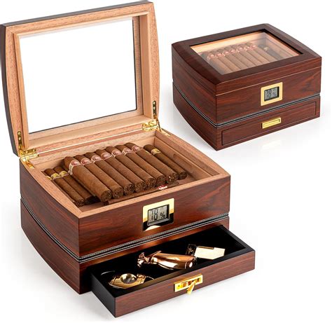 Humidor rempli de cigares