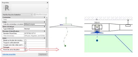 Diagramme illustrant l'emplacement correct des bouches d'extraction et d'admission d'air